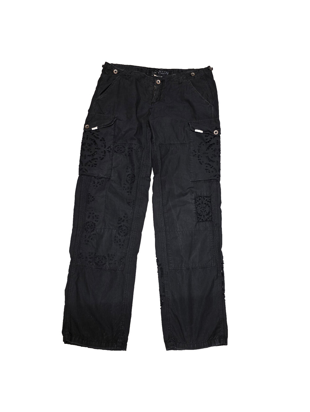 Da nang Da-NANG Cargo  Military Style Embroidered Pants Size 32 x 32 Surplus